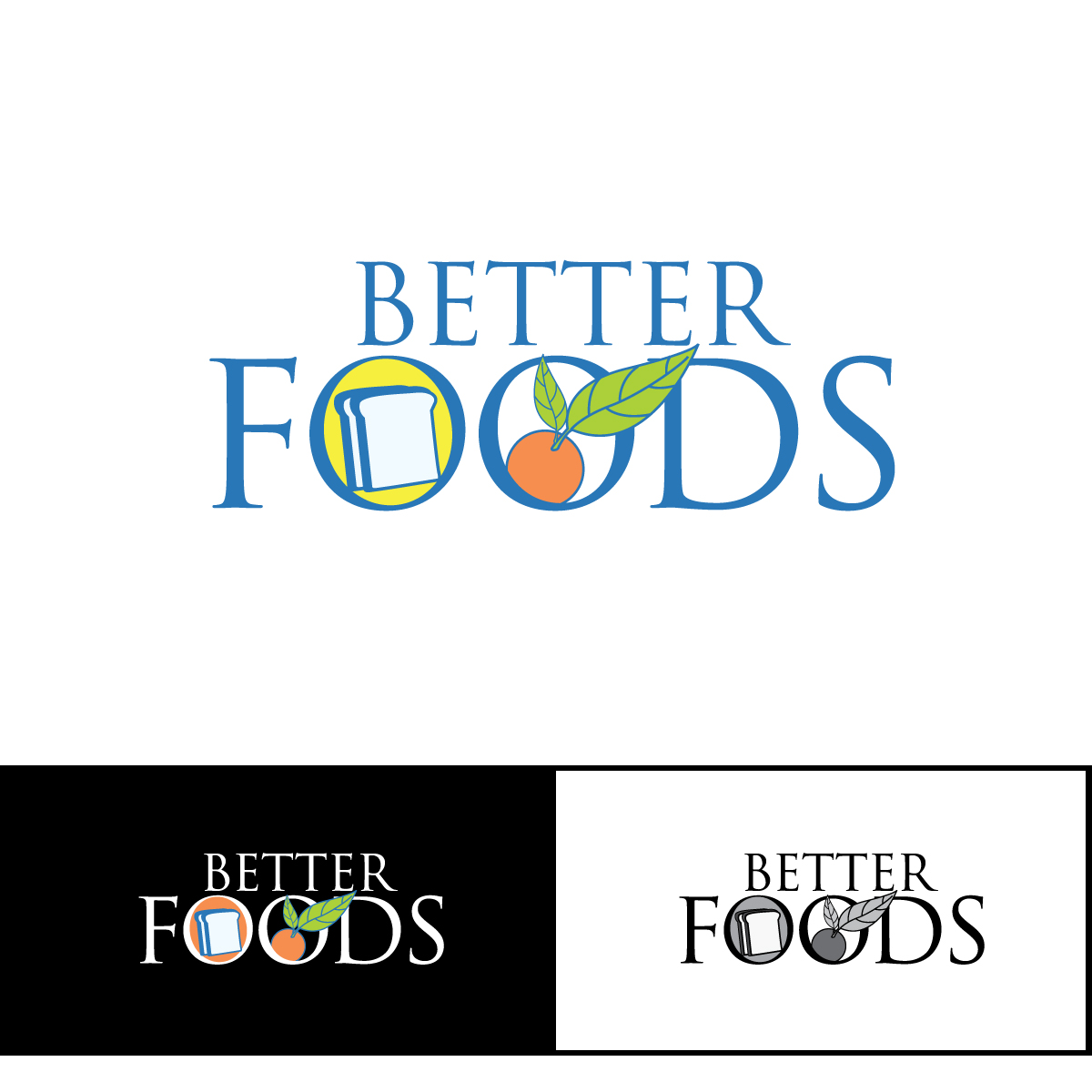 Logo Design by e-graphics for BetterFoods, LLC | Design #10953586