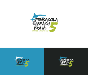 Pensacola Beach Brawl | Logo Design by designeye