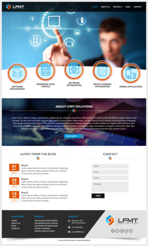 Web-Design von -Marc- für LFMT | Design: #10957139