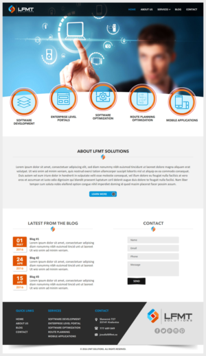 Web-Design von -Marc- für LFMT | Design: #11153084