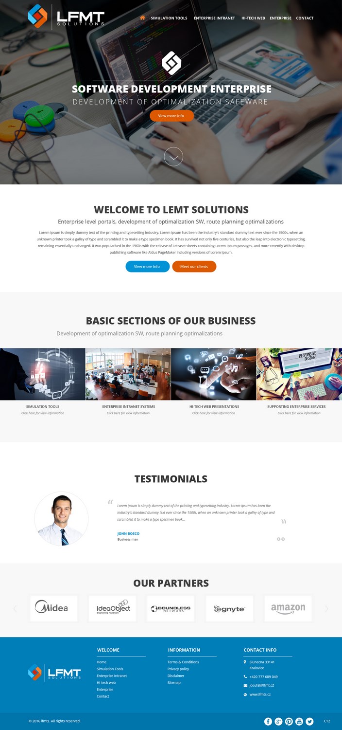Web-Design von pb für LFMT | Design #10937128