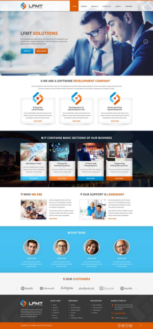 Web-Design von pb für LFMT | Design: #10937129