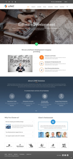 Web-Design von pb für LFMT | Design: #10937136