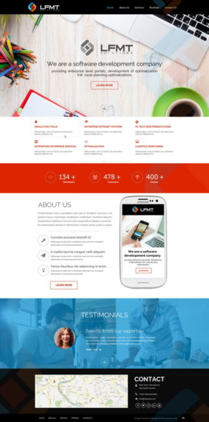 Web-Design von pb für LFMT | Design: #10954251