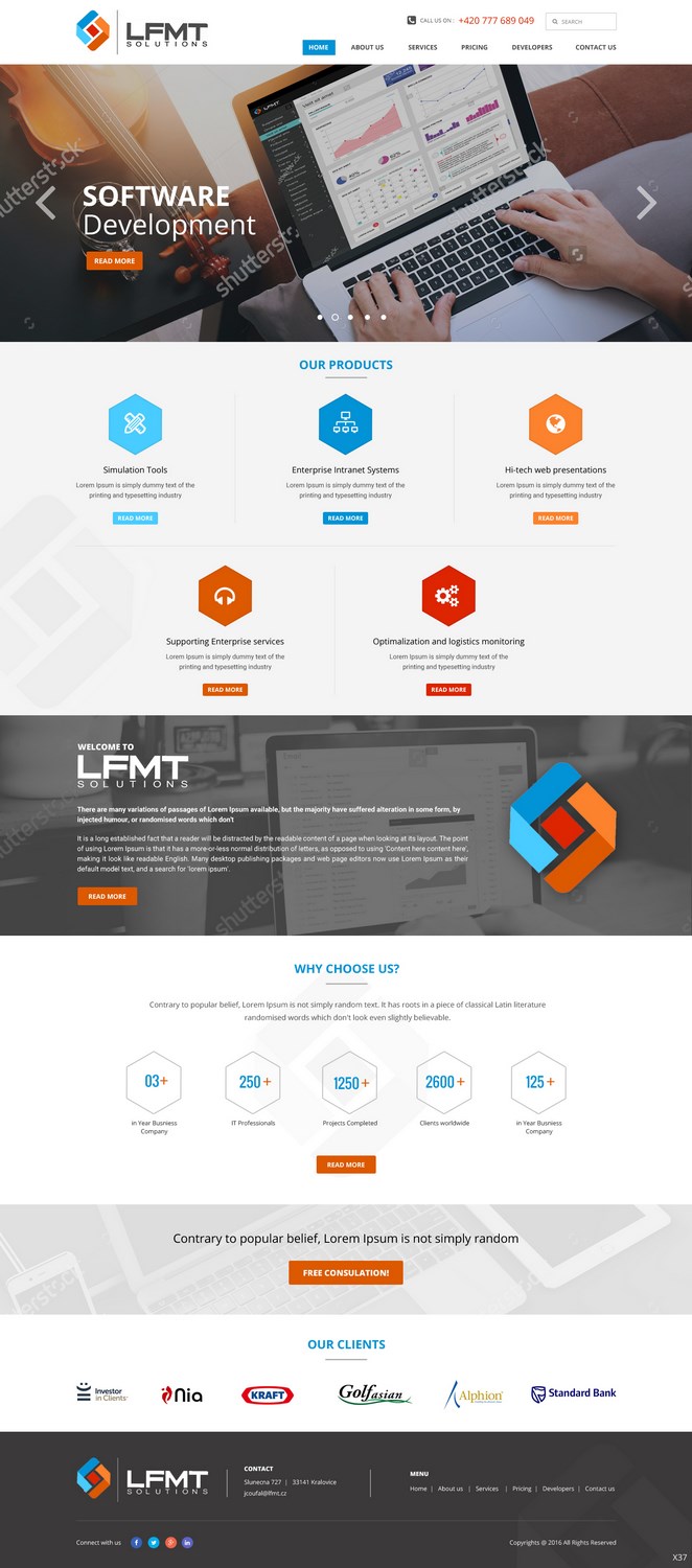 Web Design by pb for LFMT | Design #10954256