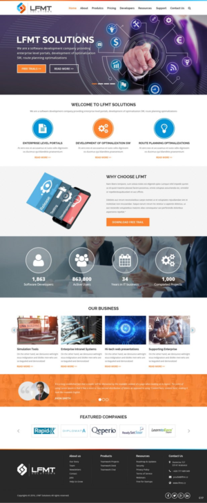 Web-Design von pb für LFMT | Design: #10954263