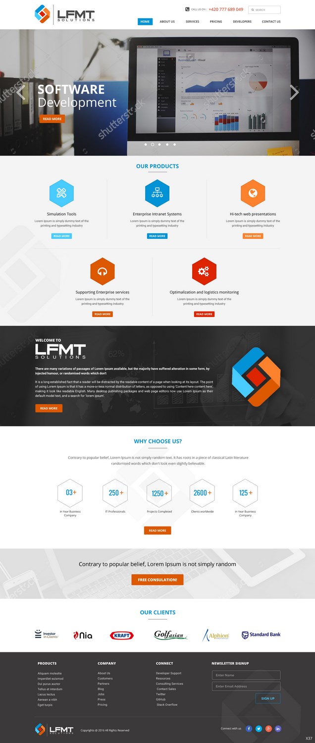 Web Design by pb for LFMT | Design #10984465