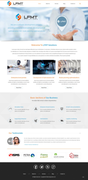 Web-Design von pb für LFMT | Design: #10984467