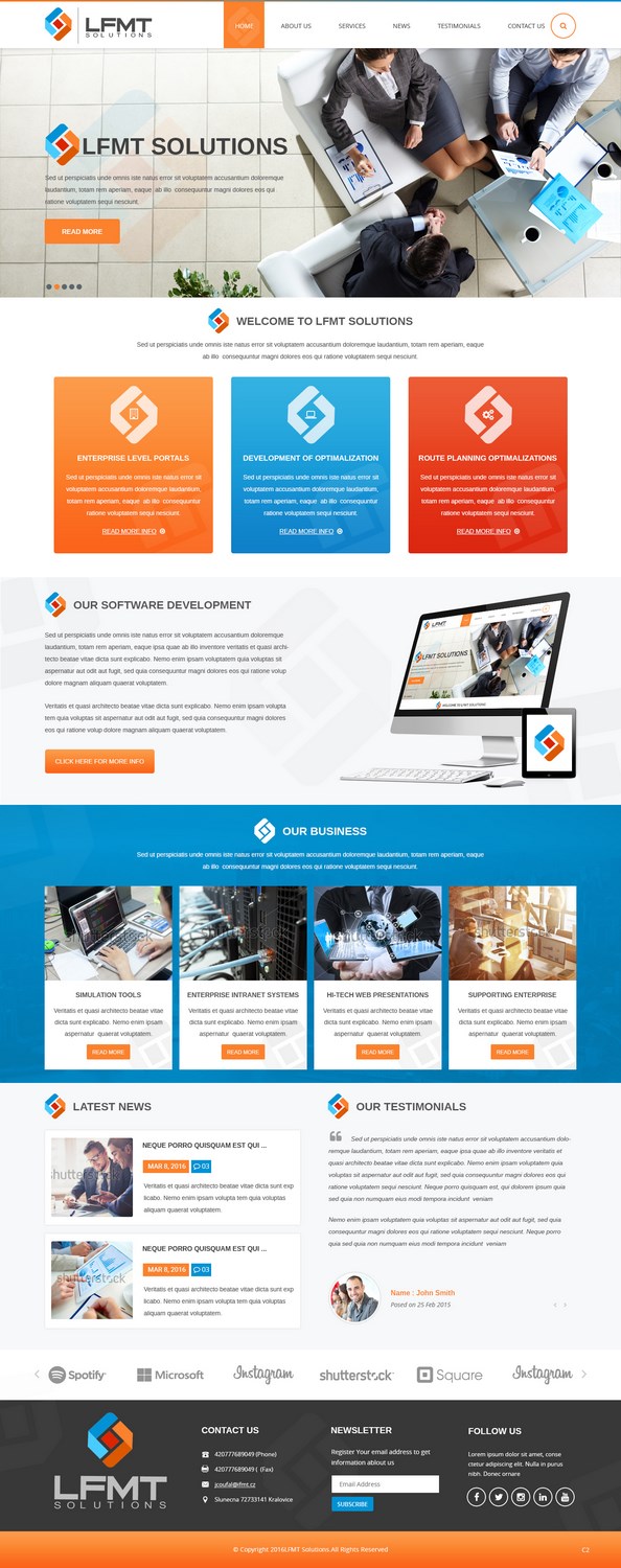 Web-Design von pb für LFMT | Design #10984473