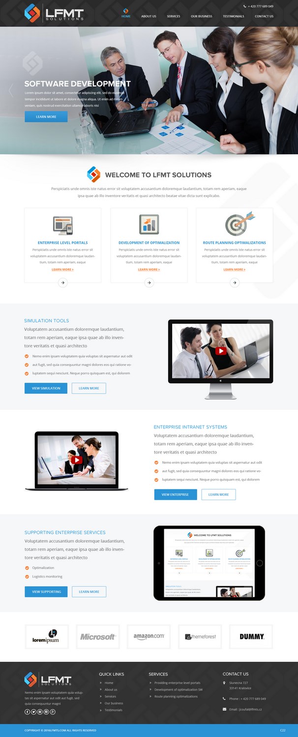 Web-Design von pb für LFMT | Design #10984477