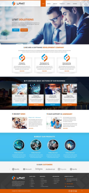 Web-Design von pb für LFMT | Design: #10984480