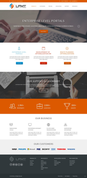 Web-Design von pb für LFMT | Design: #10984481