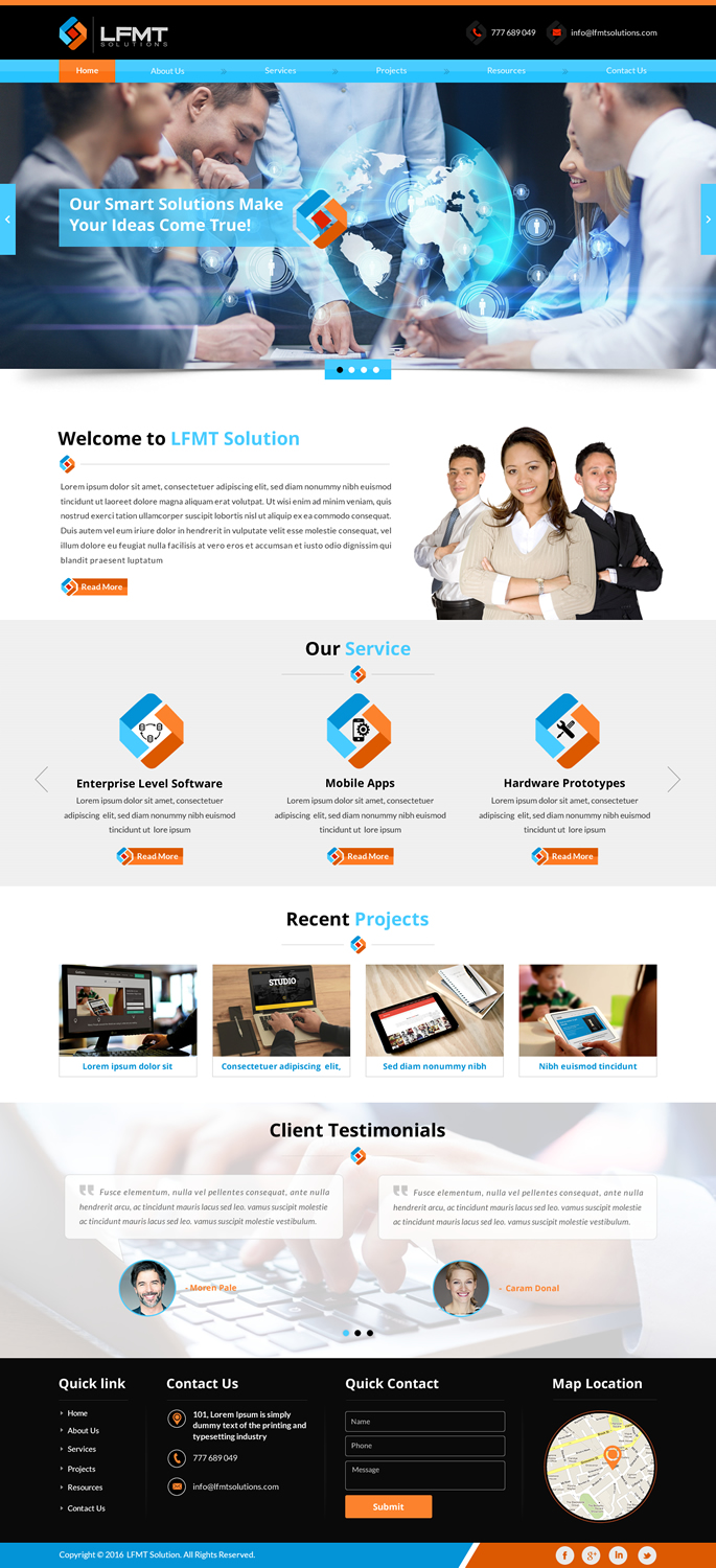 Web Design par Sbss pour LFMT | Design #10938306