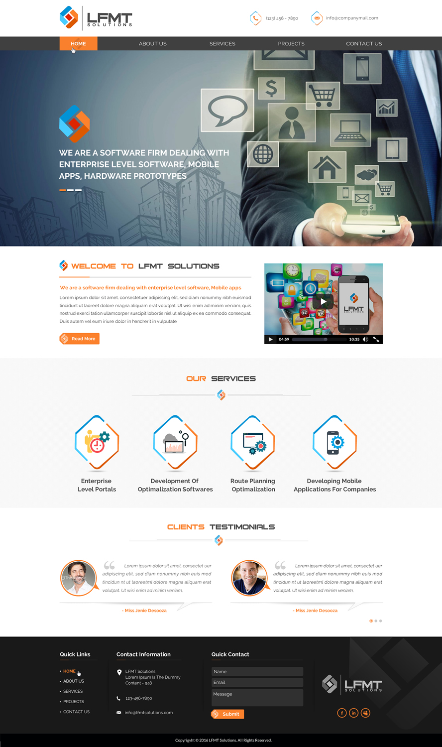 Web Design by Sbss for LFMT | Design #10938308