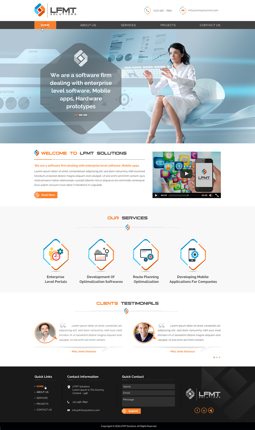 Web-Design von Sbss für LFMT | Design #10938309