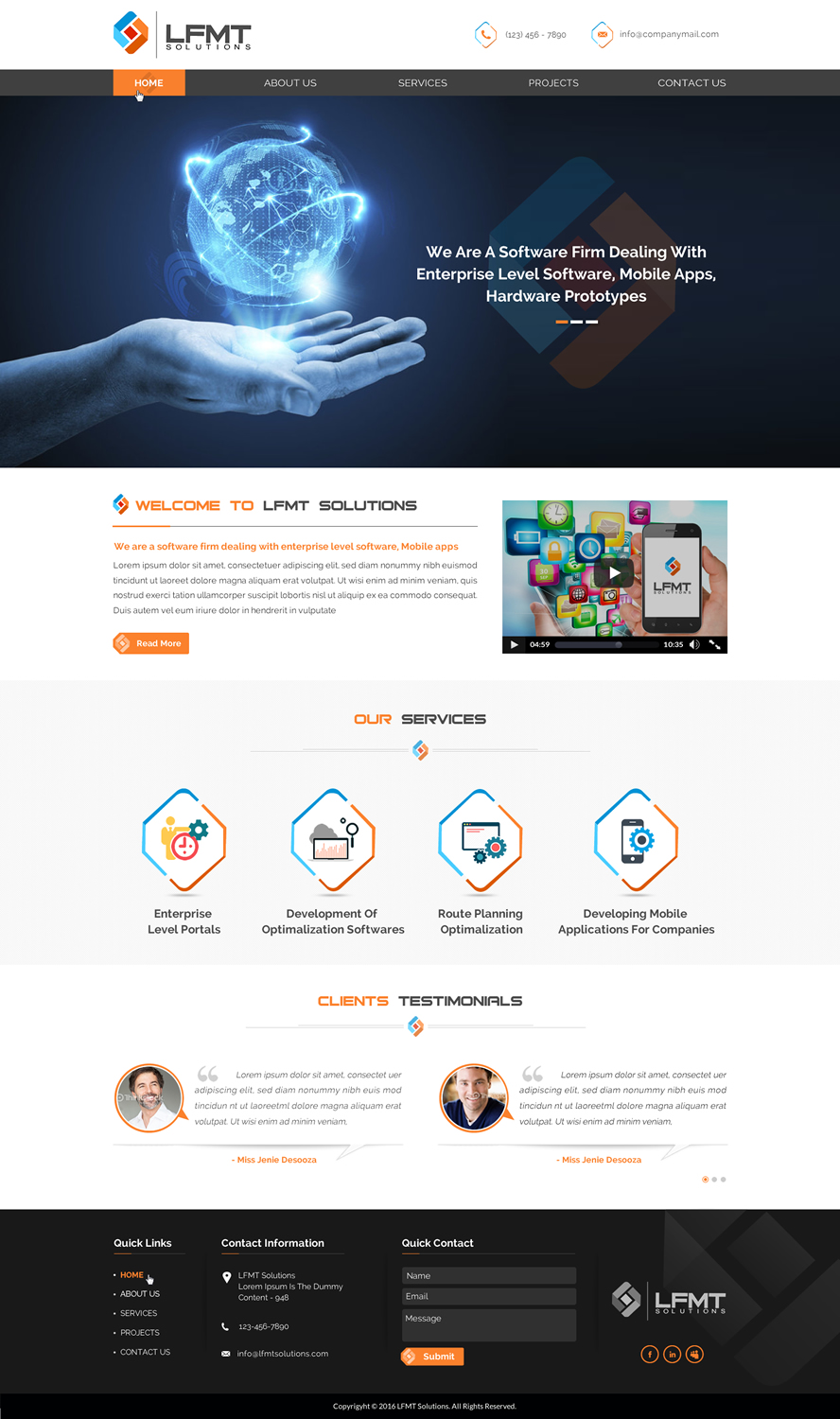 Web Design by Sbss for LFMT | Design #10938311