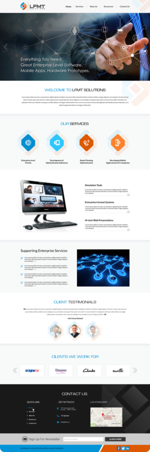 Web-Design von Sbss für LFMT | Design: #10938340