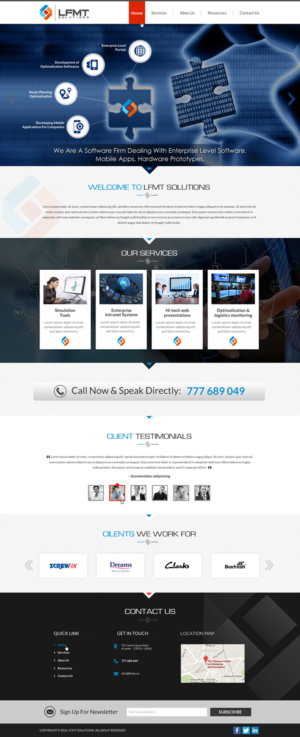 Web-Design von Sbss für LFMT | Design: #10938341