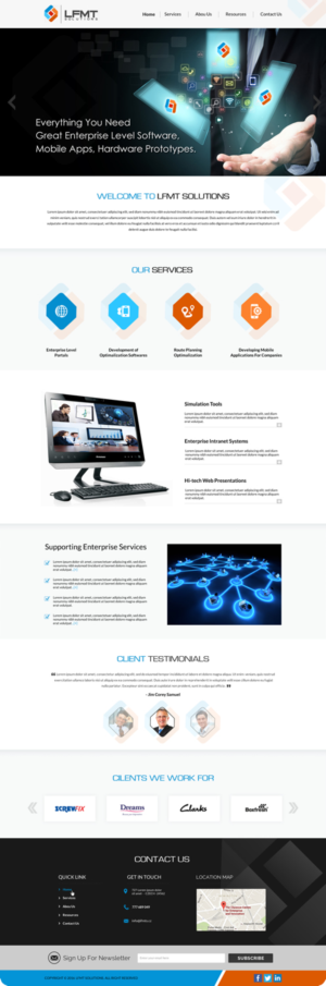 Web-Design von Sbss für LFMT | Design: #10938342