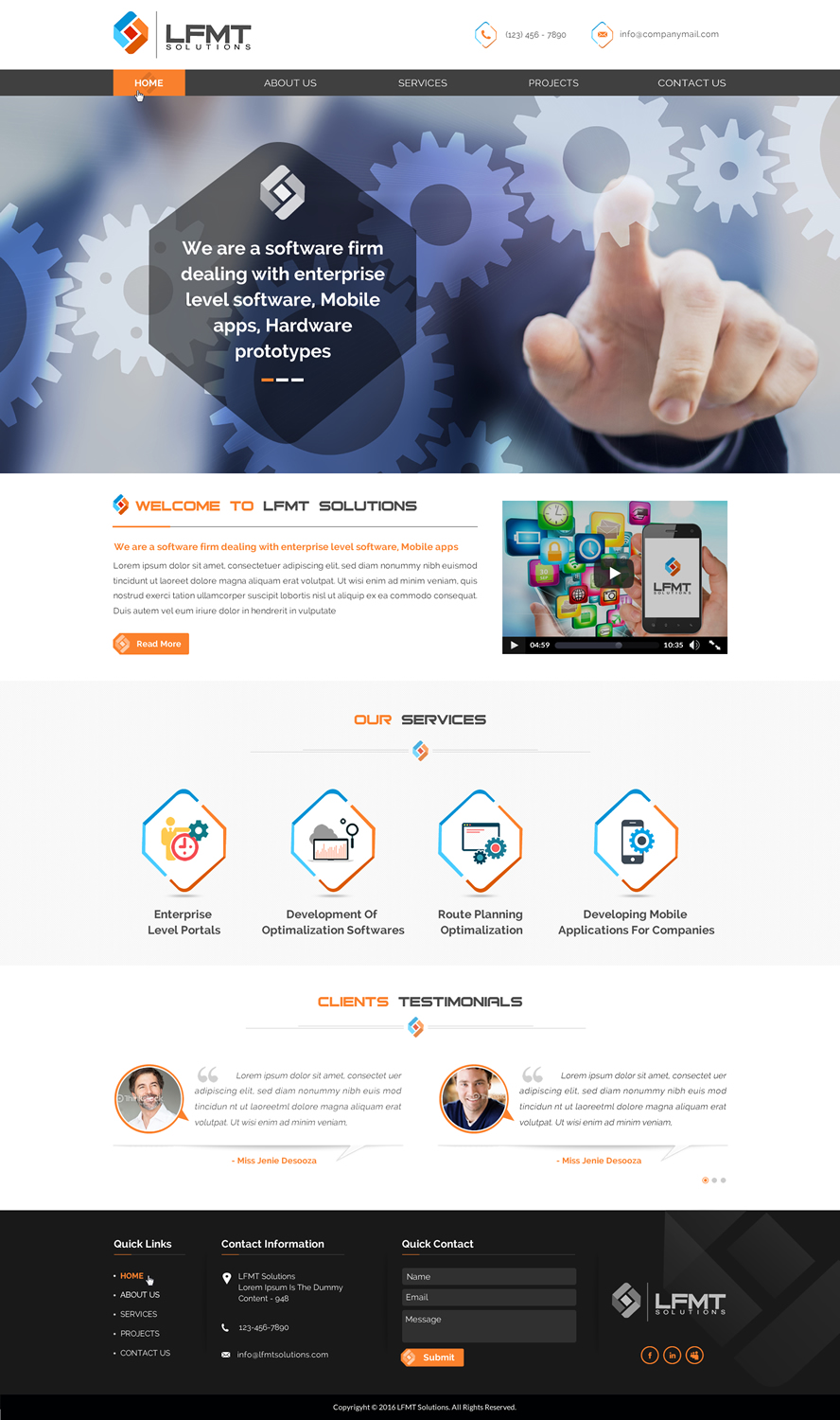 Web Design by Sbss for LFMT | Design #10938344