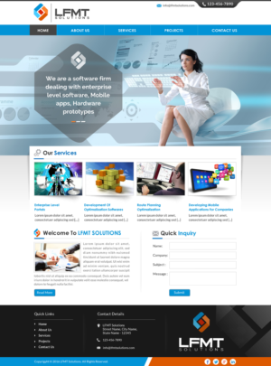 Web-Design von Sbss für LFMT | Design: #10945423