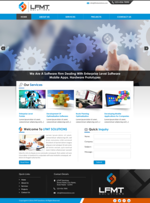 Web-Design von Sbss für LFMT | Design: #10945425
