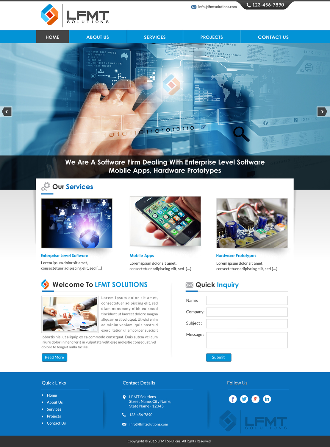 Web Design by Sbss for LFMT | Design #10945426