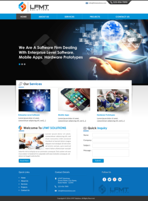 Web-Design von Sbss für LFMT | Design: #10945427