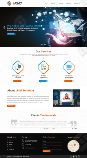 Web-Design von Sbss für LFMT | Design: #10950682