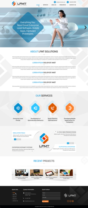 Web-Design von Sbss für LFMT | Design: #11062485