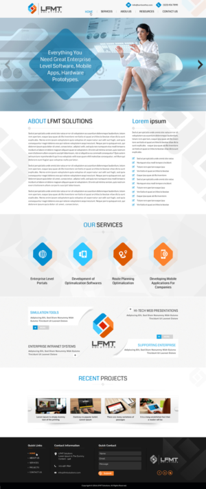 Web-Design von Sbss für LFMT | Design: #11062488