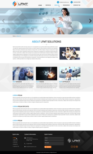 Web-Design von Sbss für LFMT | Design: #11072005