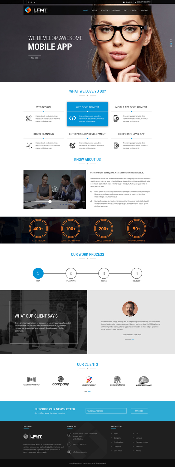 Web Design by Abhinav Katiyar for LFMT | Design #10964817
