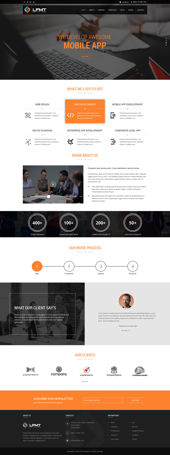 Web Design by Abhinav Katiyar for LFMT | Design #10964821
