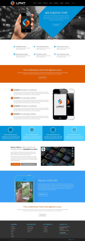 Web Design by Pram Shaw for LFMT | Design #11061510