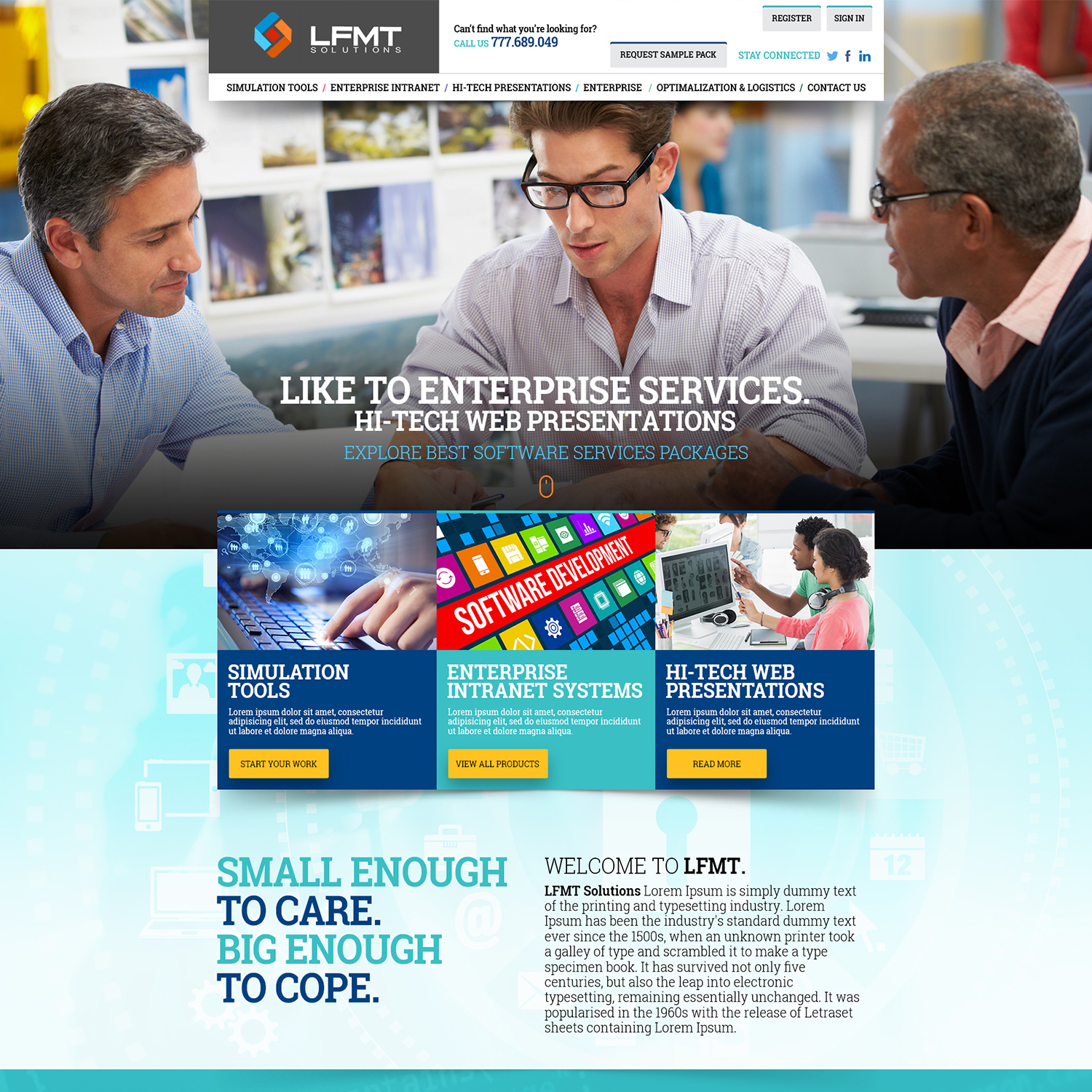 Web Design par Abdul Haseeb pour LFMT | Design #10971240