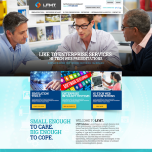 Web-Design von Abdul Haseeb für LFMT | Design: #10971240