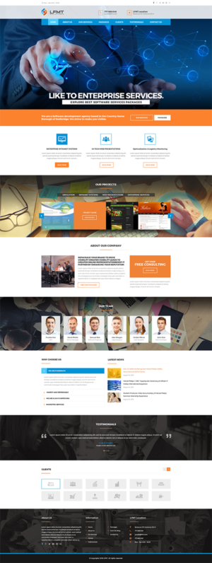Web-Design von Abdul Haseeb für LFMT | Design: #10988129