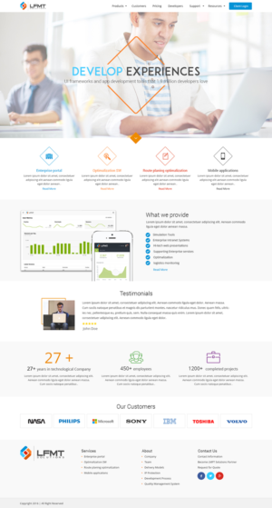 Web-Design von syrwebdevelopment für LFMT | Design: #10982074