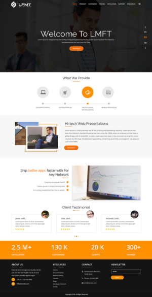 Web Design by zxsolutions for LFMT | Design #10969970