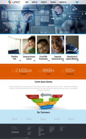 Software company WebSite Design (enterprise level SW, Mobile apps, HW prototypes) | Web Design by bdesigner9