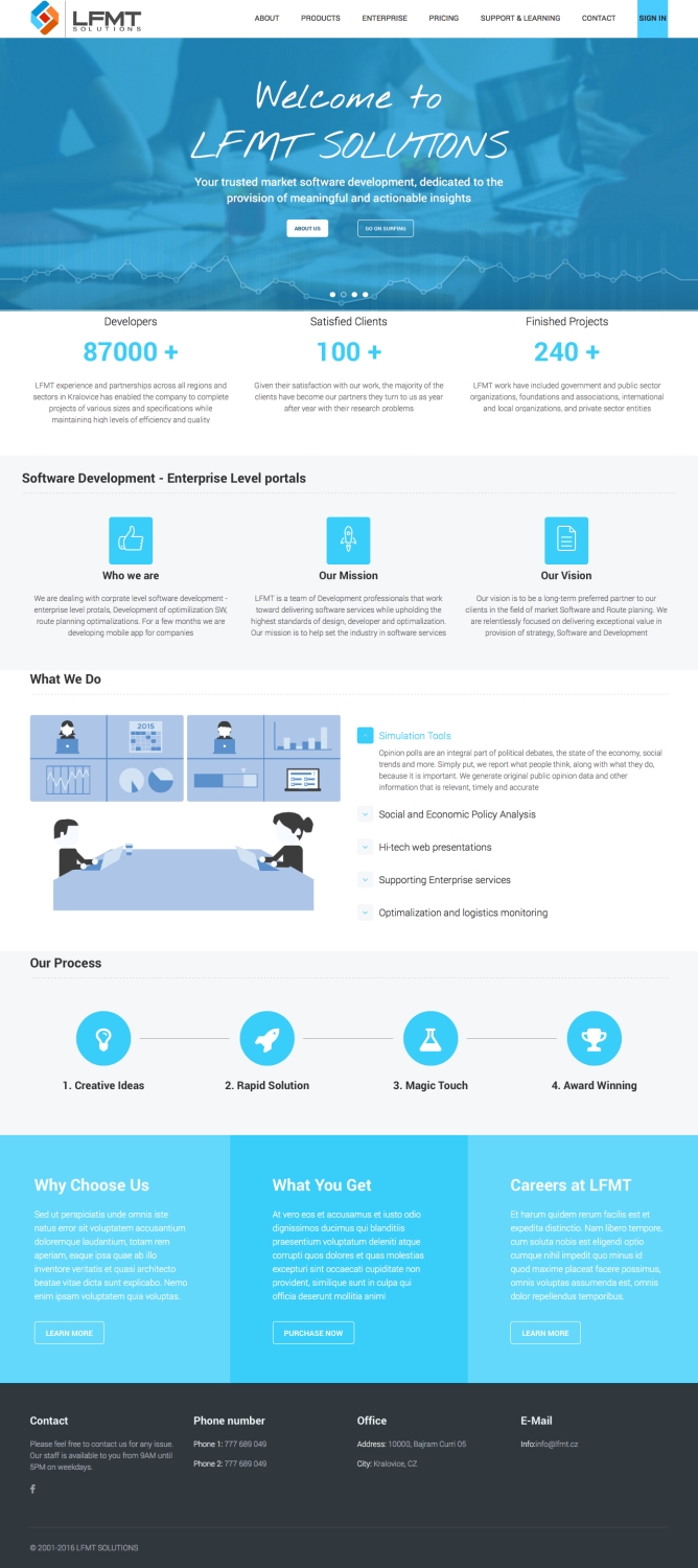 Web Design by cCopilot for LFMT | Design #10985043