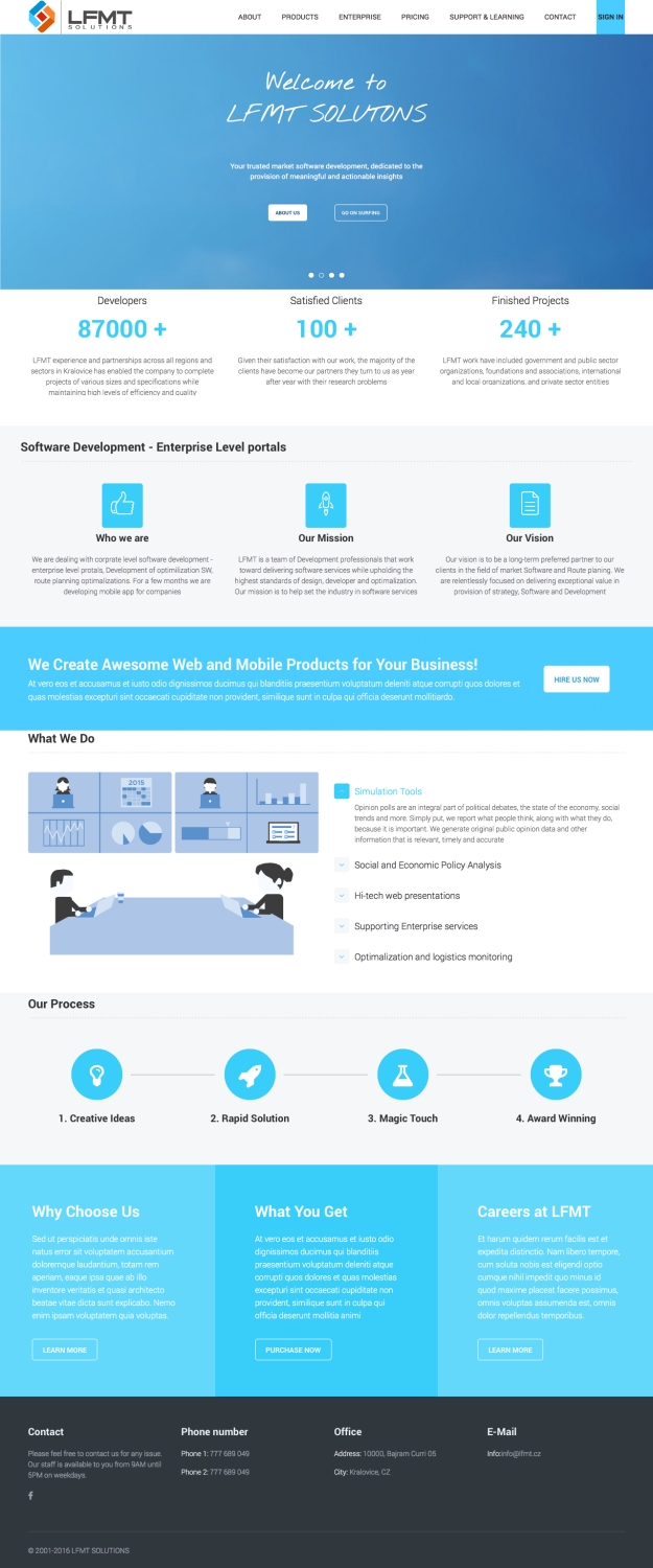 Web Design by cCopilot for LFMT | Design #10985044