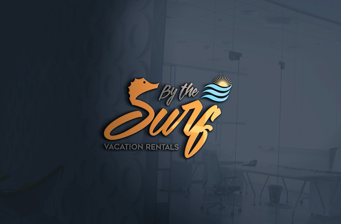 Logo Design by GLDesigns for By the Surf Vacation Rentals | Design #10929288