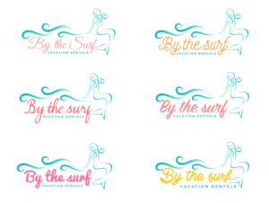 Logo Design by wonderland for By the Surf Vacation Rentals | Design: #10944022