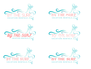 Logo Design by wonderland for By the Surf Vacation Rentals | Design: #10954499