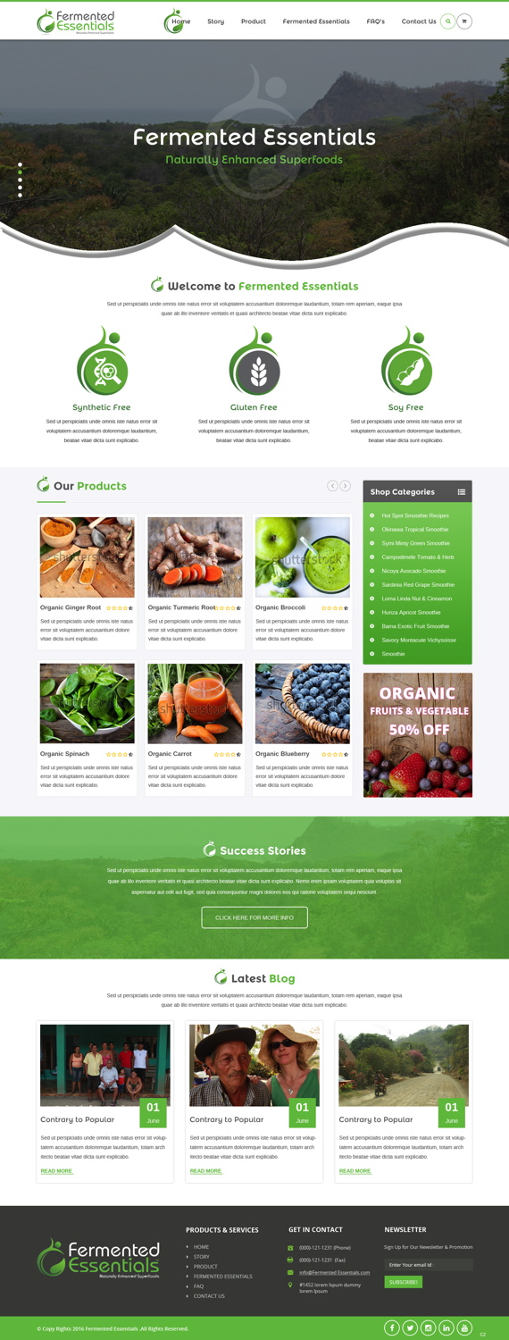 Web Design by pb for this project | Design #11078138