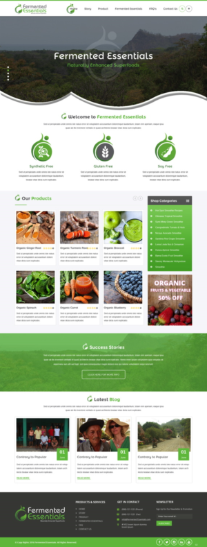 Web Design by pb for this project | Design: #11078138