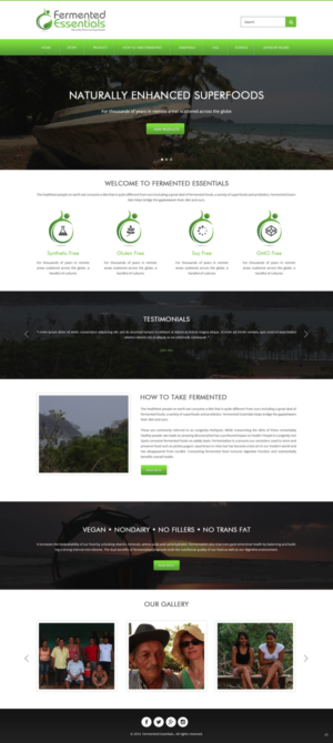 Web Design by pb for this project | Design: #11078139