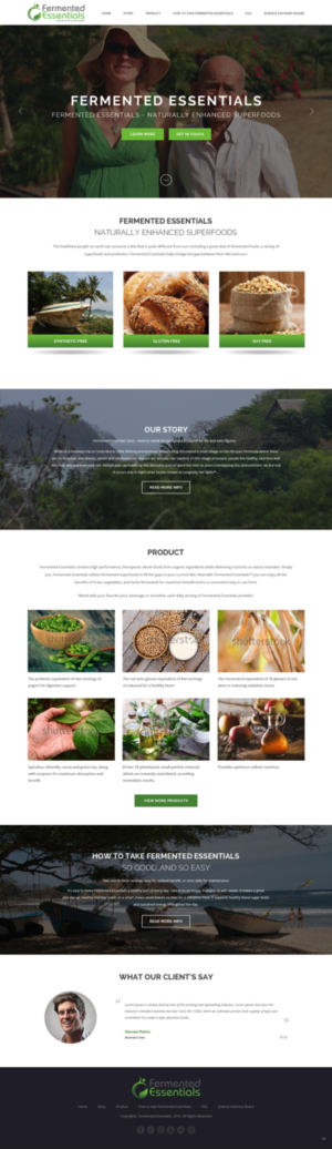 Web Design by pb for this project | Design: #11078140
